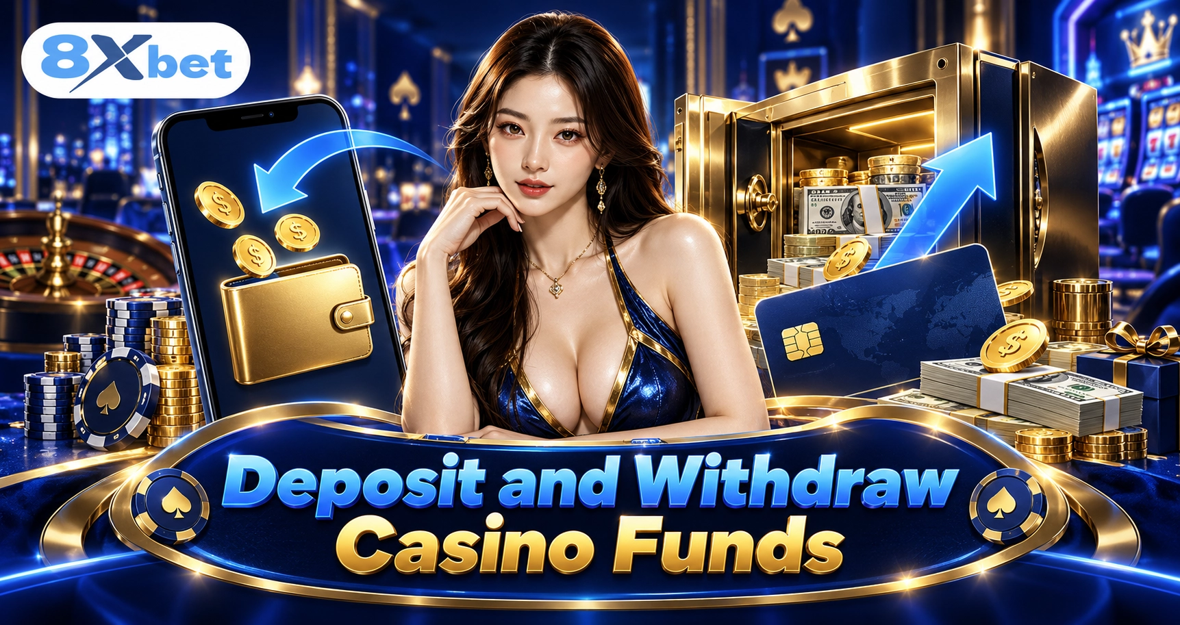 Deposit and Withdraw Casino Funds