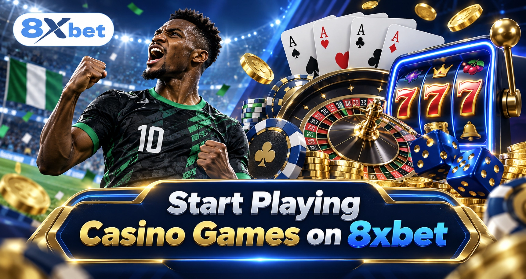 Start Playing Casino Games on 8xbet