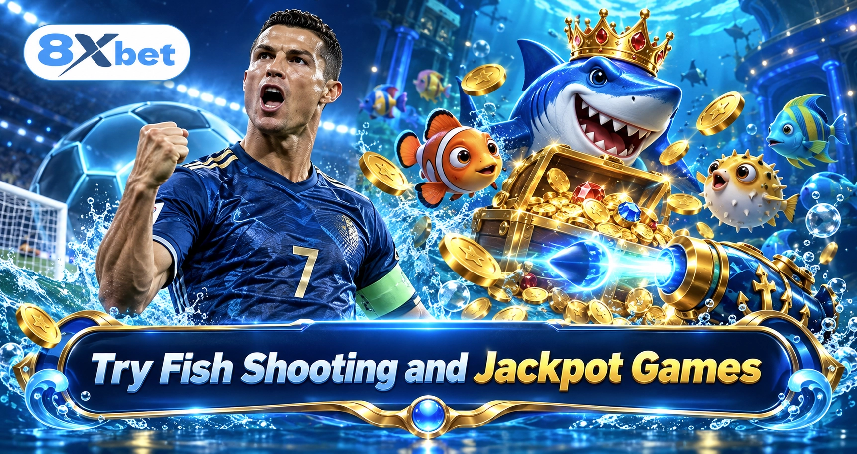 Try Fish Shooting and Jackpot Games