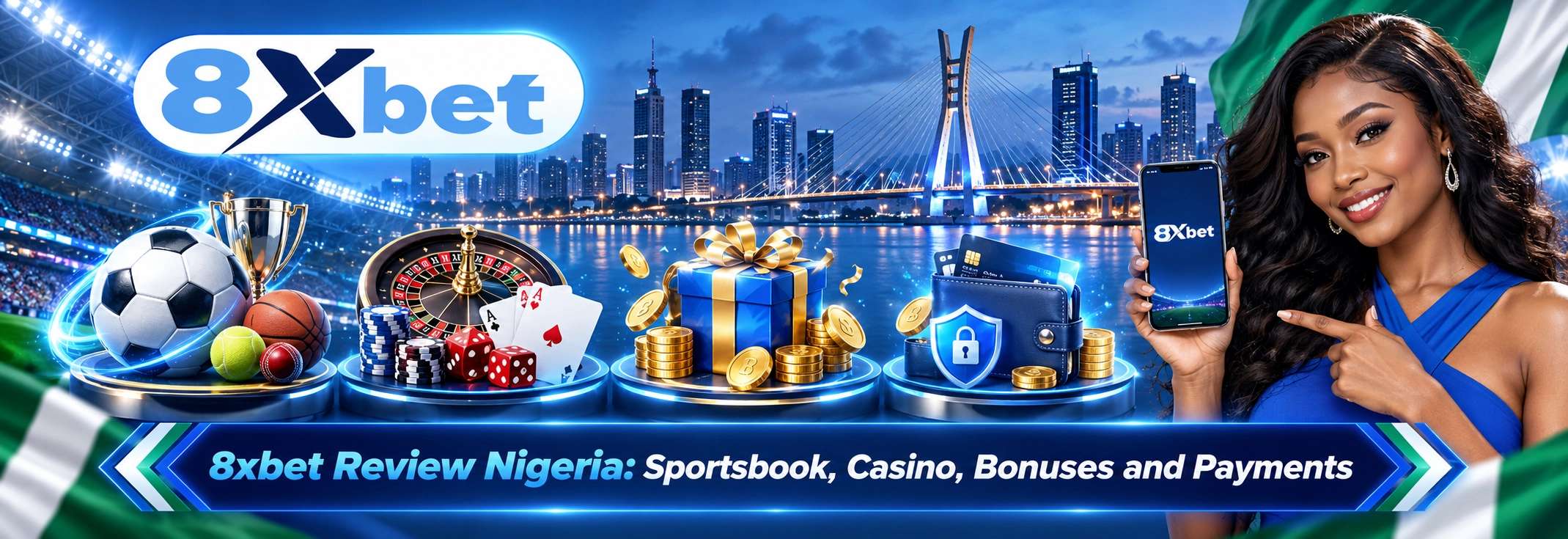 8xbet Review Nigeria: Sportsbook, Casino, Bonuses and Payments